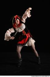 DARINA STANDING POSE KILLS THE ENEMY